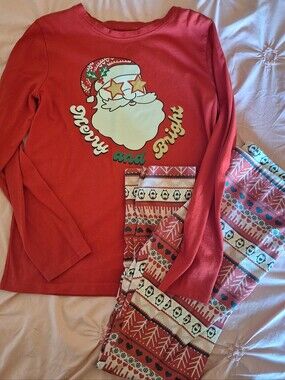 Girl's Santa Christmas Outfit